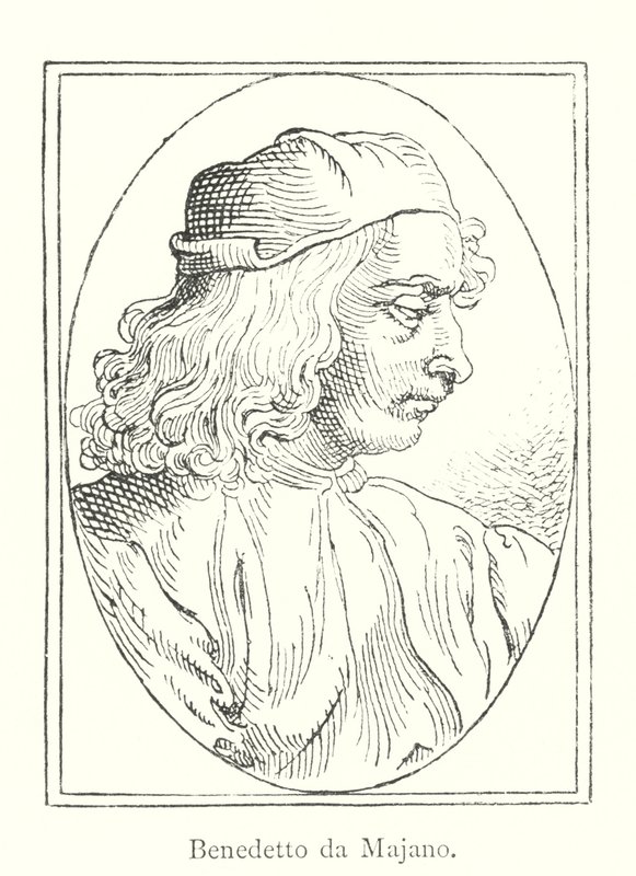 Benedetto da Majano (gravür) by Italian School
