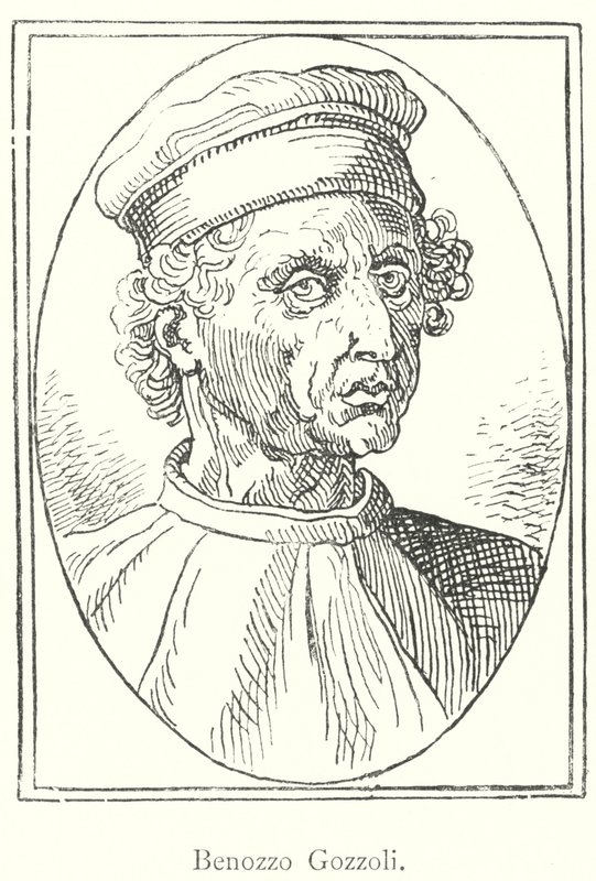 Benozzo Gozzoli (gravür) by Italian School