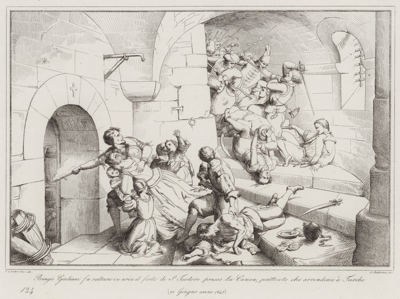 Biagio Giuliani, Turchi