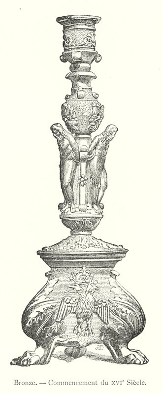 Bronz, XVI. Yüzyıl Başı (gravür) by Italian School