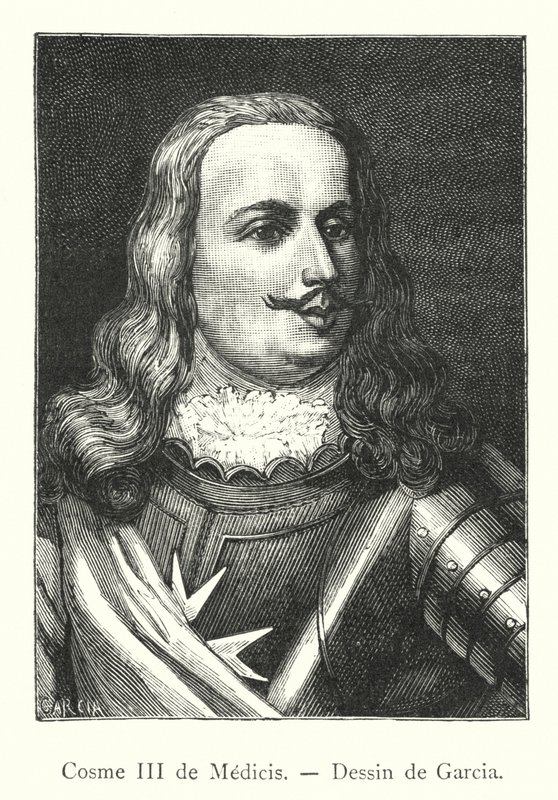 Cosimo III de Medici, Garcia