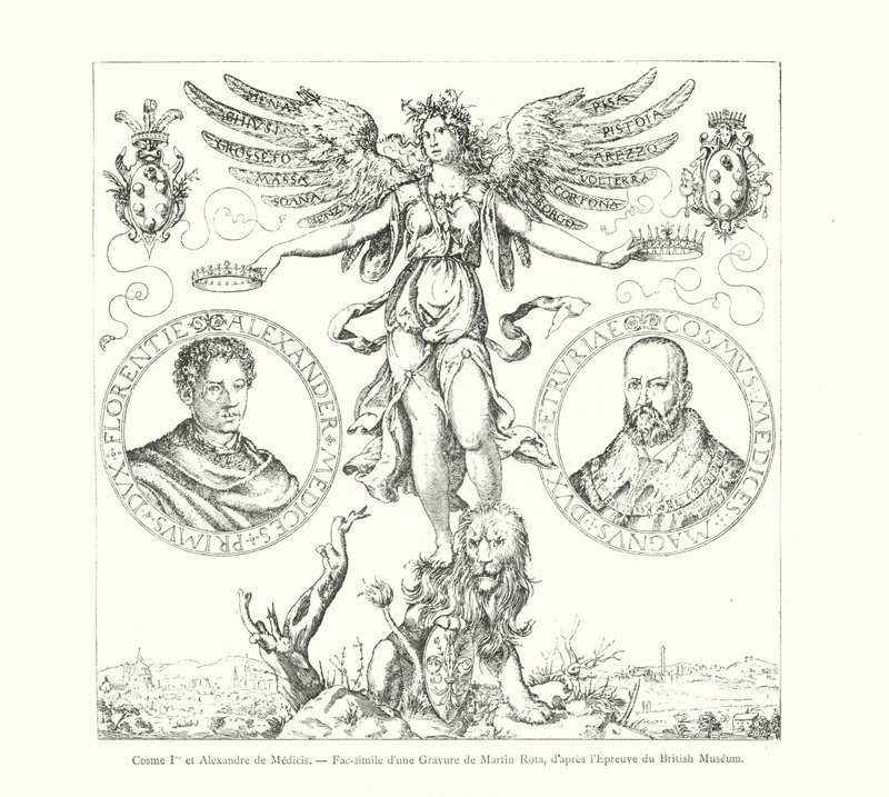Cosimo I ve Alexander de