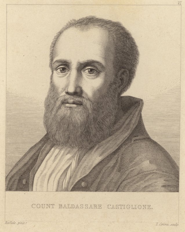 Kont Baldassare Castiglione (1478-1529) by Italian School