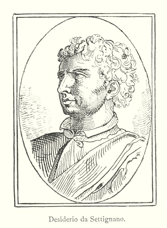 Desiderio da Settignano (gravür) by Italian School