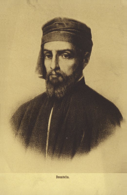 Donatello, İtalyan ressam ve heykeltıraş (lito) by Italian School