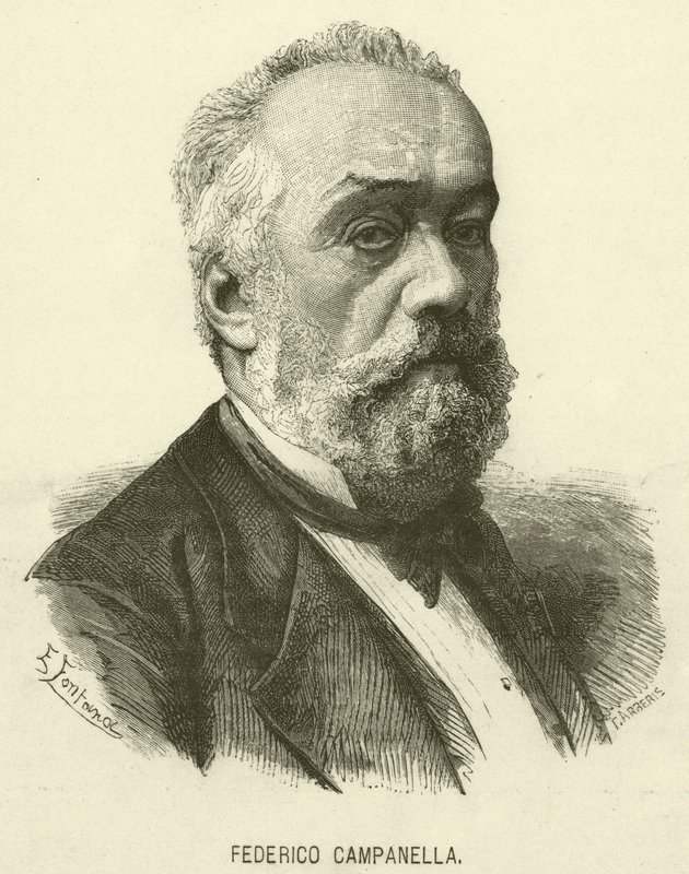 Federico Campanella (gravür) by Italian School