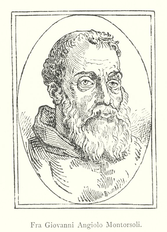 Fra Giovanni Angiolo Montorsoli (gravür) by Italian School