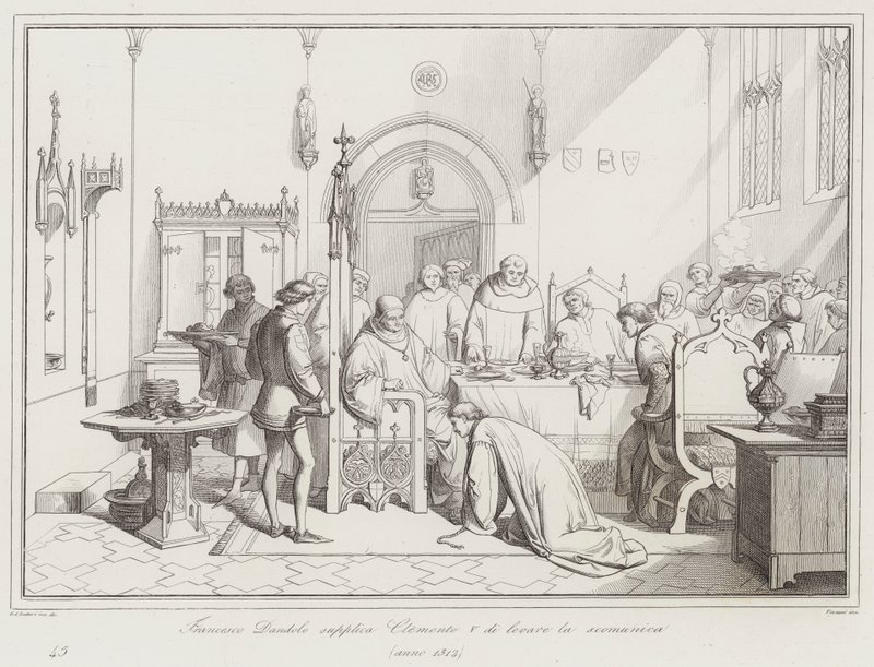 Francesco Dandolo, Clement V