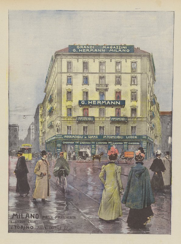 G Hermann (renkli taş) by Italian School