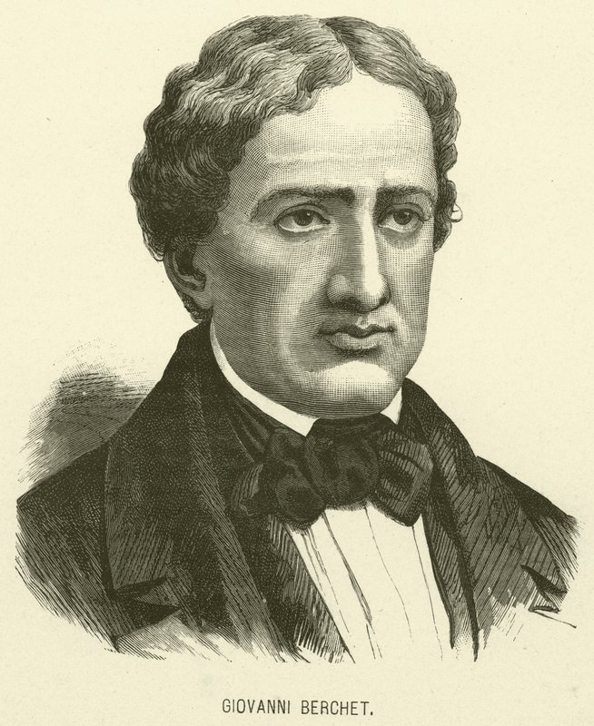 Giovanni Berchet (gravür) by Italian School