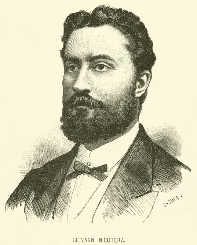 Giovanni Nicotera (gravür) by Italian School