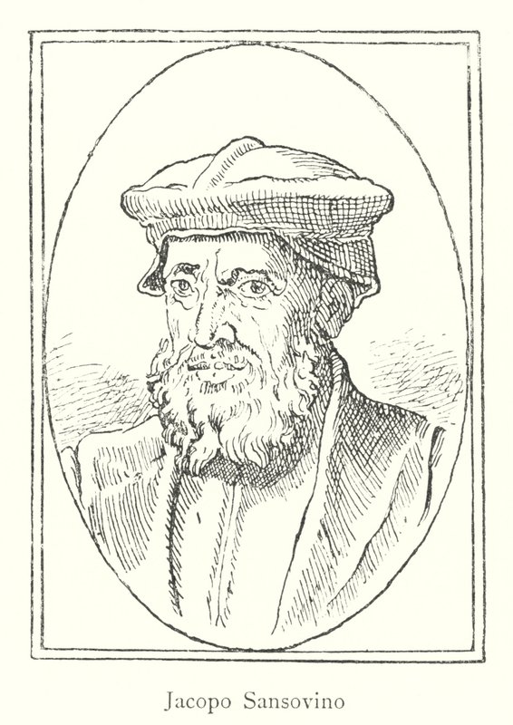 Jacopo Sansovino (gravür) by Italian School