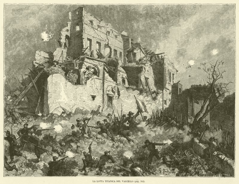 Geminin Titanik Savaşı (gravür) by Italian School