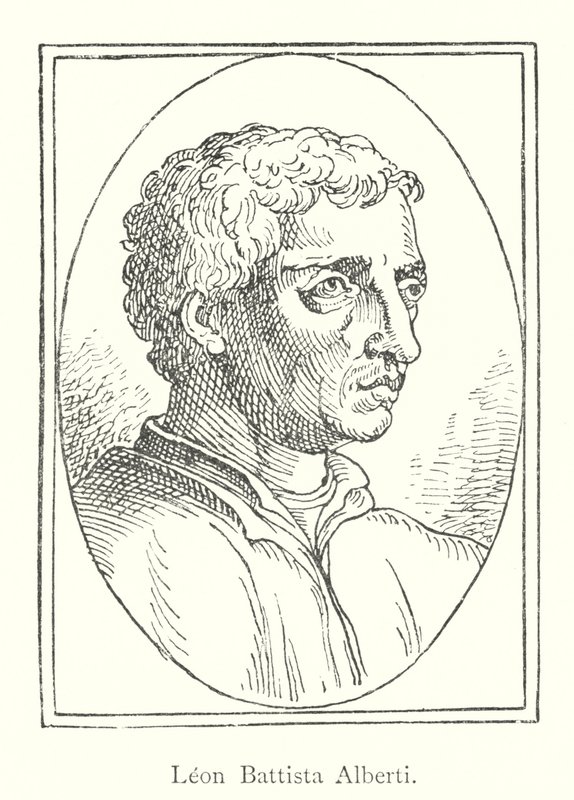 Leon Battista Alberti (gravür) by Italian School