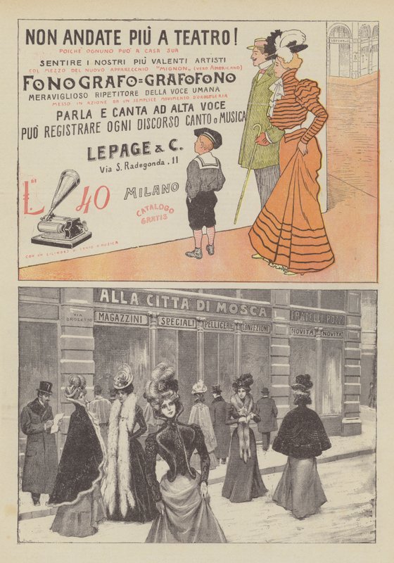 Lepage & C (renkli taş) by Italian School