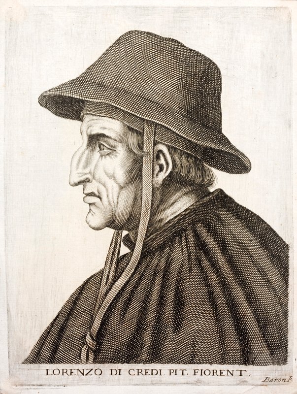 Lorenzo di Credi, İtalyan Rönesans ressamı (gravür) by Italian School