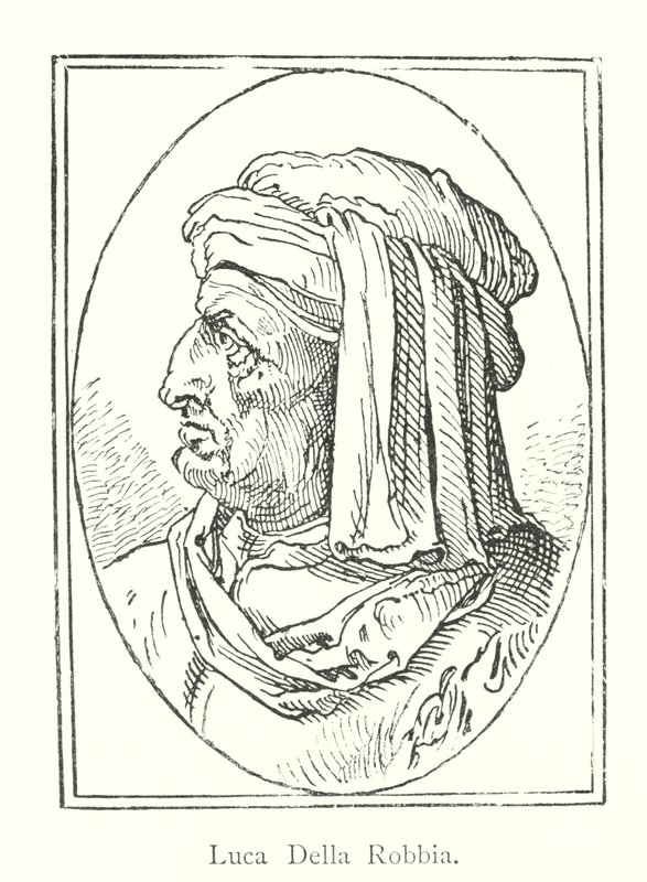 Luca Della Robbia (gravür) by Italian School