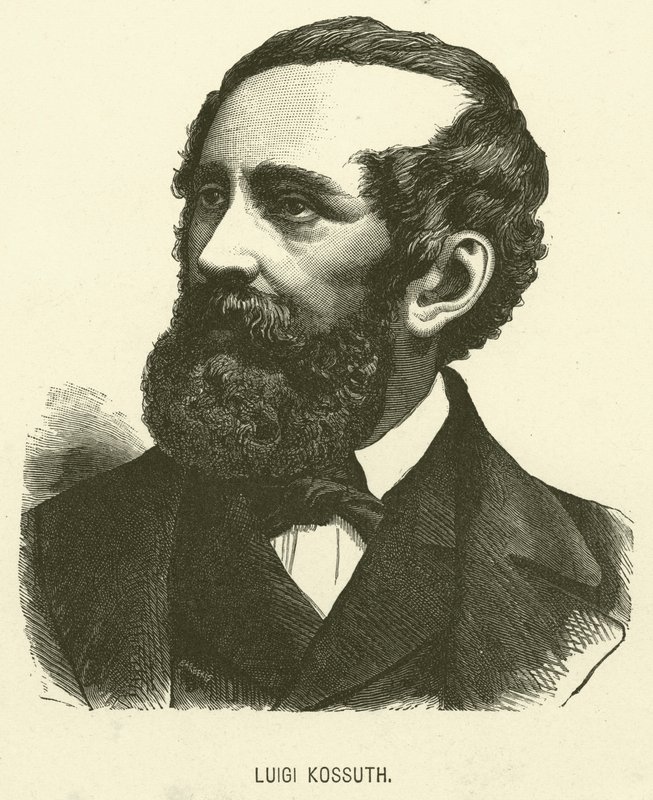 Luigi Kosut (Gravür) by Italian School