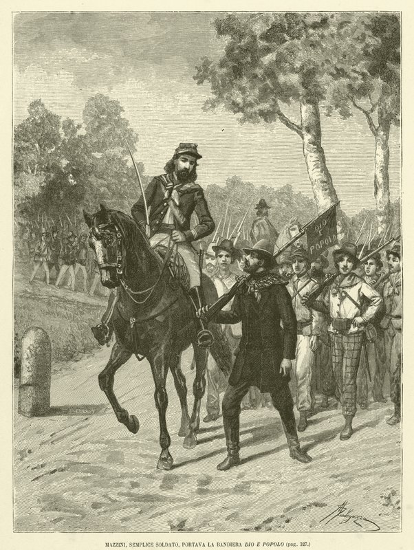Mazzini, Basit Asker, Tanrı
