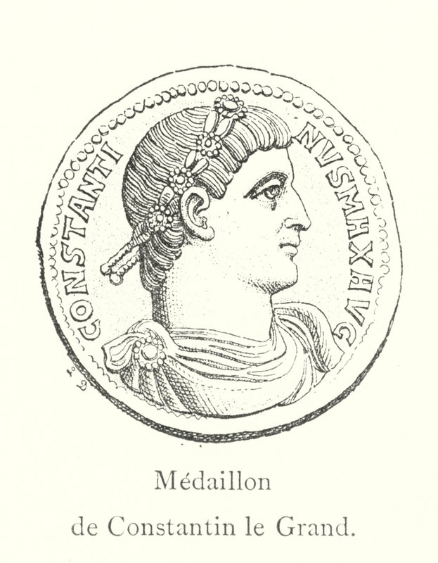 Büyük Konstantin Madalyonu (gravür) by Italian School