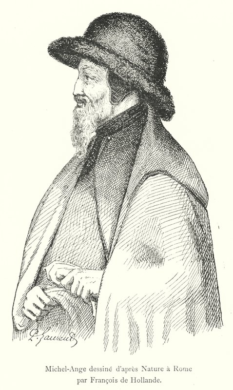 Michelangelo, Francois de Hollande tarafından Roma