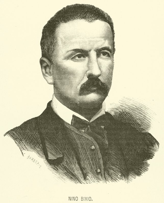 Nino Bixio (gravür) by Italian School