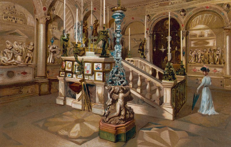 Padua / Padua: Altare del Santo (chromolitho) by Italian School