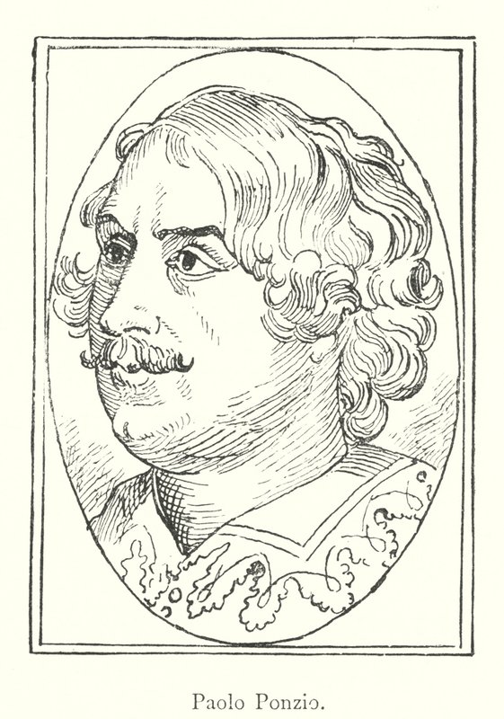 Paolo Ponzio (gravür) by Italian School