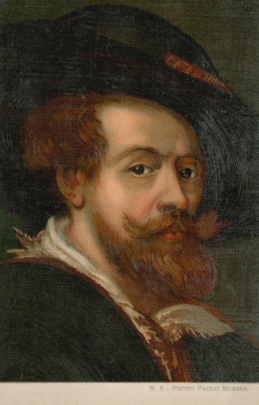 Peter Paul Rubens, Flaman sanatçı (kromolito) by Italian School