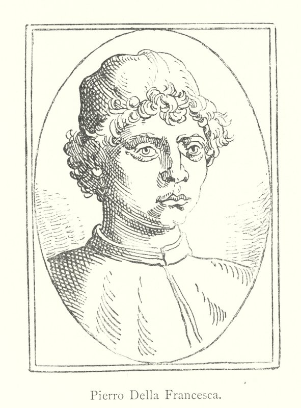 Pierro Della Francesca (gravür) by Italian School