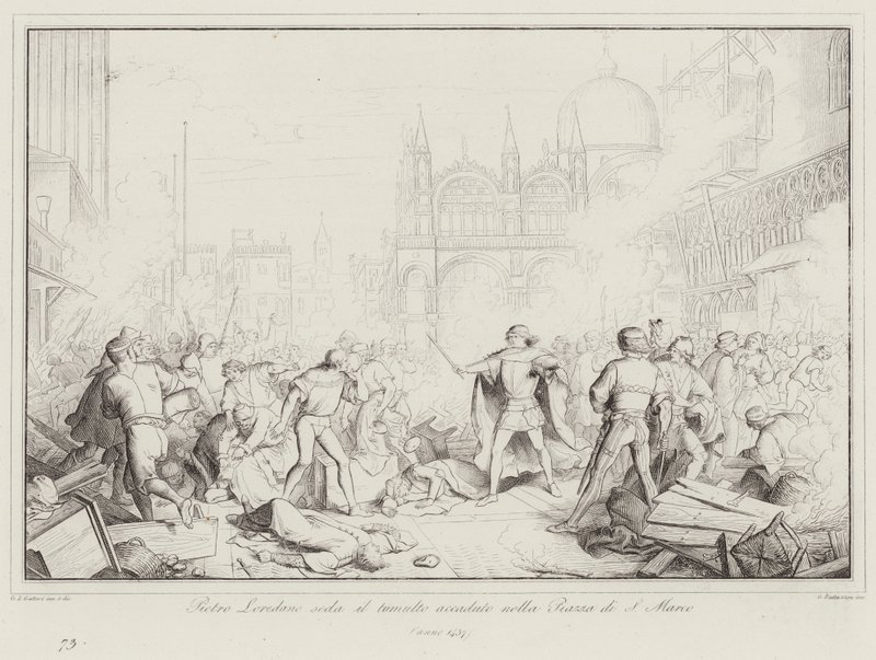 Pietro Loredano, San Marco Meydanı