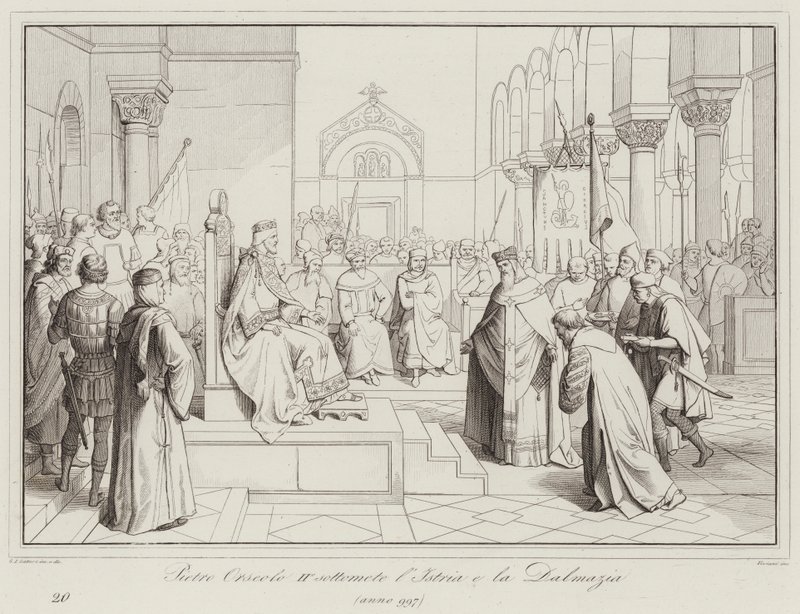 Pietro Orseolo II, Istria ve Dalmatia