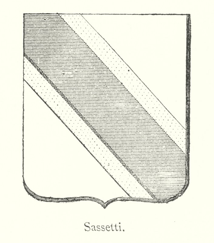 Sassetti (gravür) by Italian School