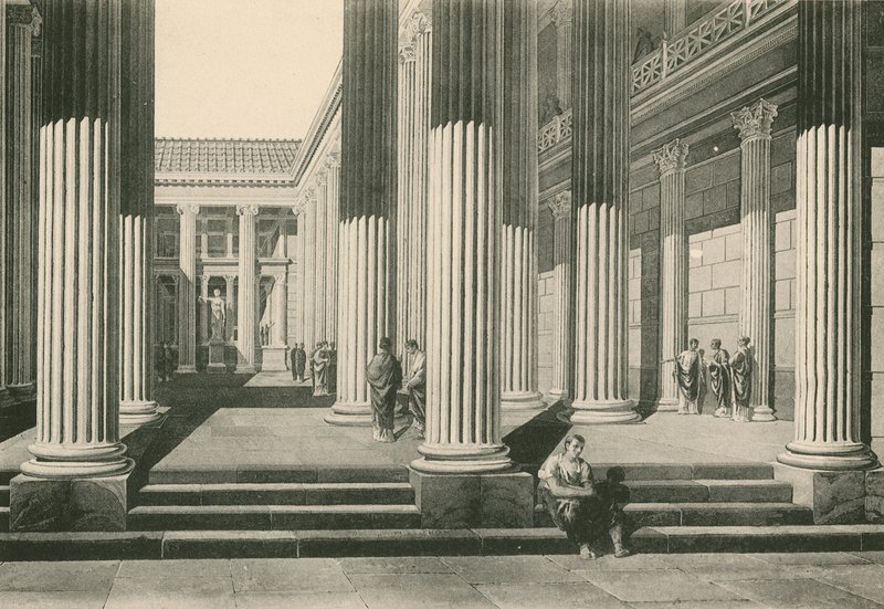 Bazilika olduğu gibi (gravür) by Italian School