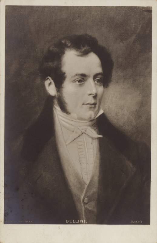 Vincenzo Bellini, İtalyan opera bestecisi (1801-1835) by Italian School