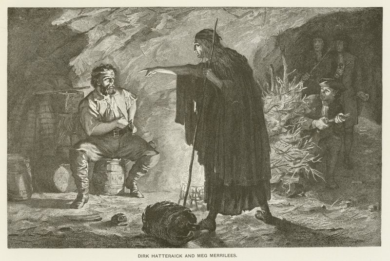 Dirk Hatteraick ve Meg Merrilees by J.B. MacDonald