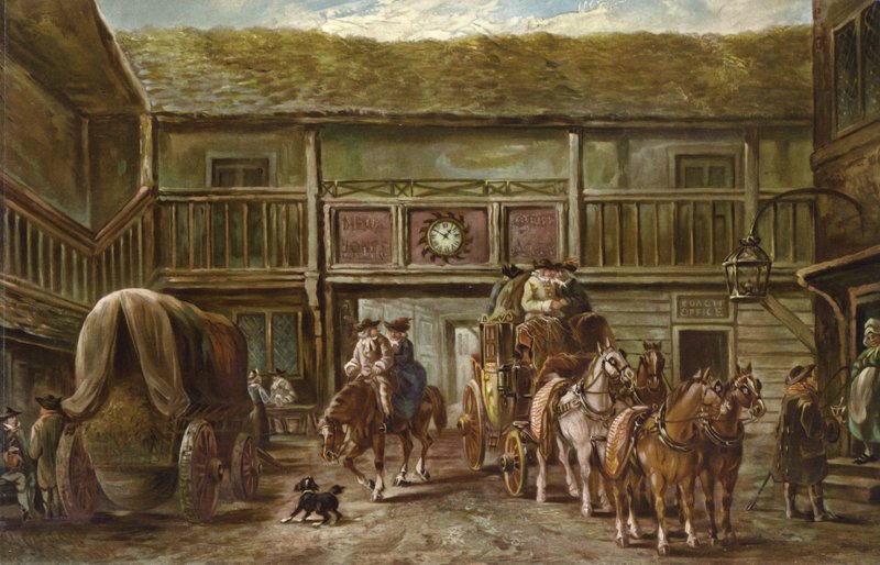 Catherine Wheel, Southwark, Londra by J.C. Maggs