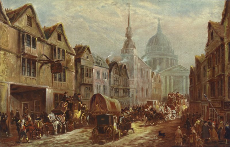 La Belle Sauvage Inn Yard, Ludgate Hill, Londra