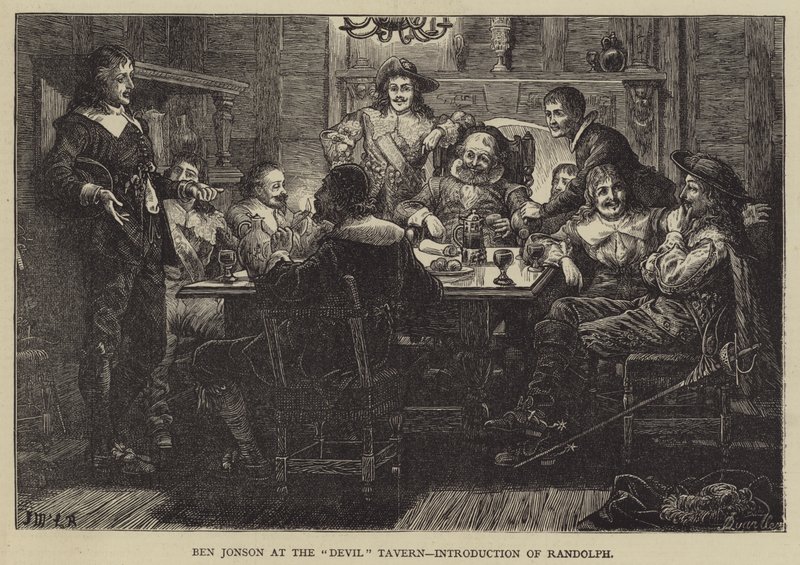 Şeytan Tavernasında Ben Jonson, Randolph