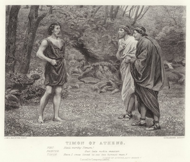 Timon of Athens, Timon of Athens, Act V, Scene I  by J.M.L. Ralston