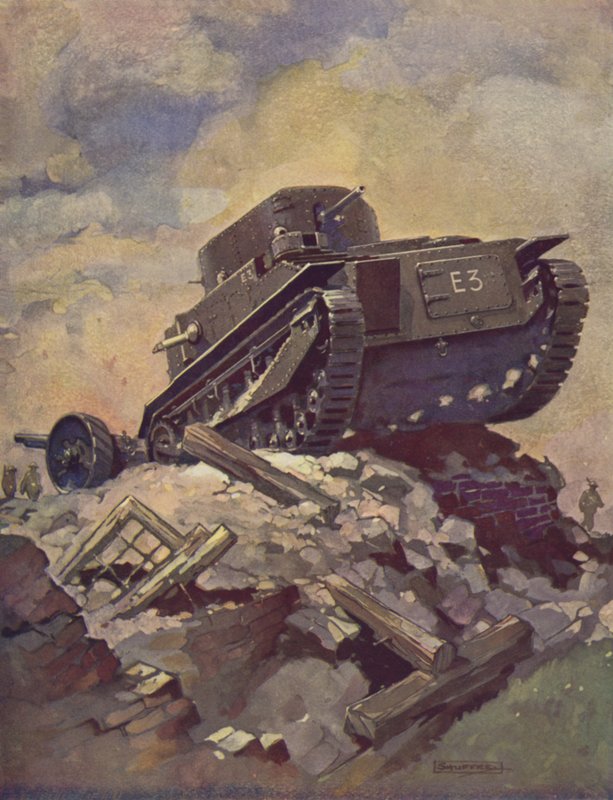 Bir Tank rengi lito by J. Allen Shuffrey