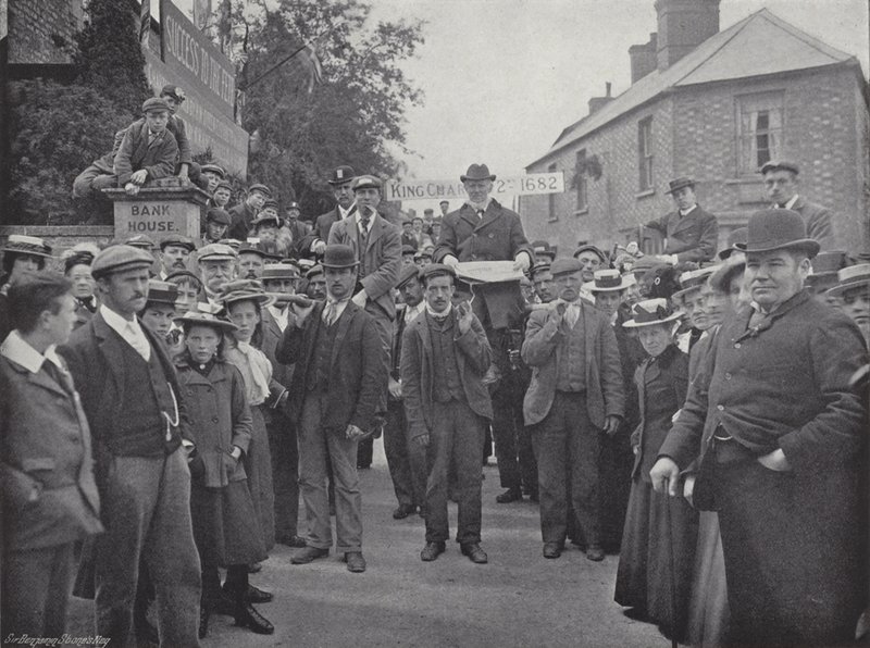 Corby Pole Fair, Başkan, Charter ile by J. Benjamin Stone