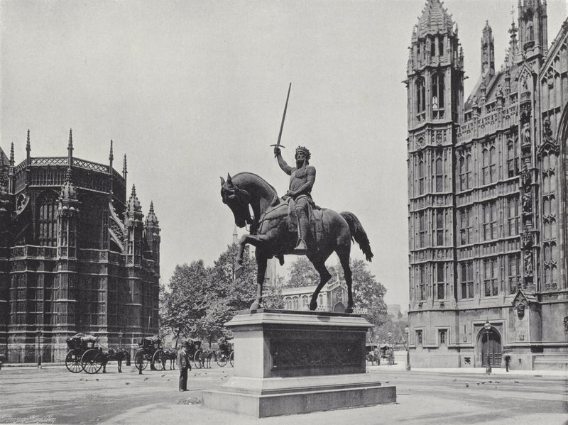 I. Richard heykeli by J. Benjamin Stone