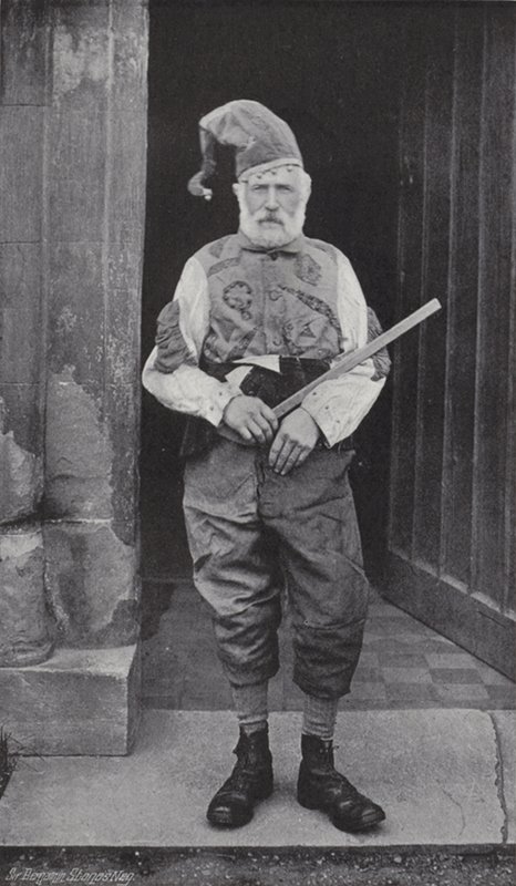 Korna Dansı, Abbots Bromley, Aptal ve Robin Hood by J. Benjamin Stone
