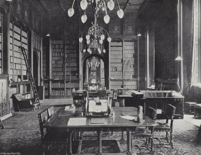 The Library of the House of Lords  by J. Benjamin Stone
