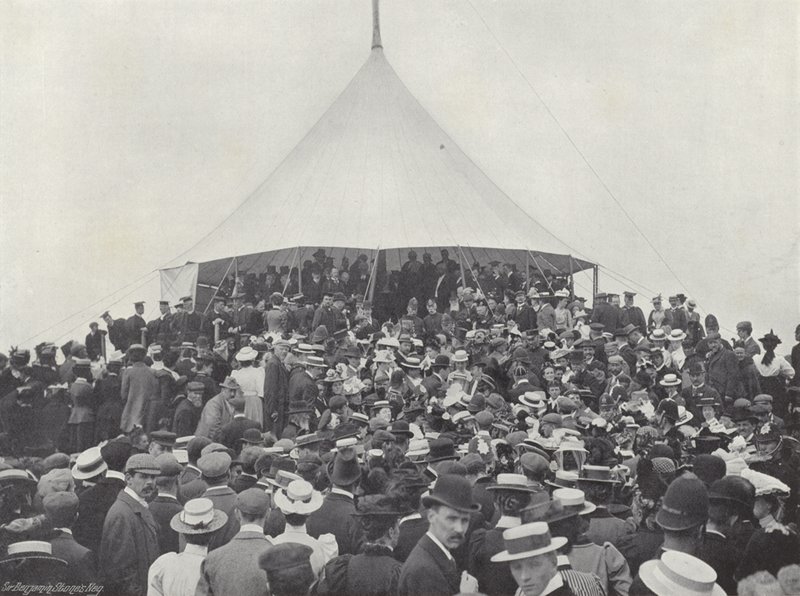 Tynwald Günü, Kanunları ilan etmek by J. Benjamin Stone