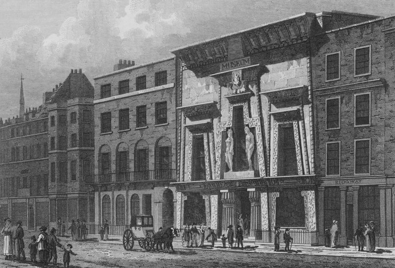 Bullock Müzesi, Piccadilly (gravür) by John Preston Neale