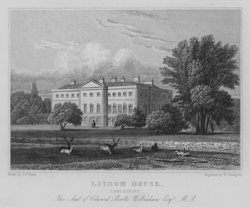 Lathom House, Lancashire, Edward Boolte Wilbraham