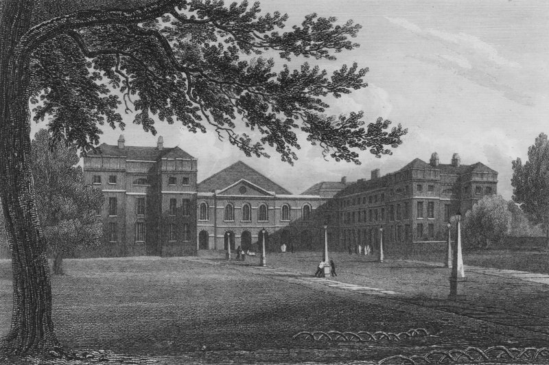 Foundling Hastanesi (gravür) by John Preston Neale