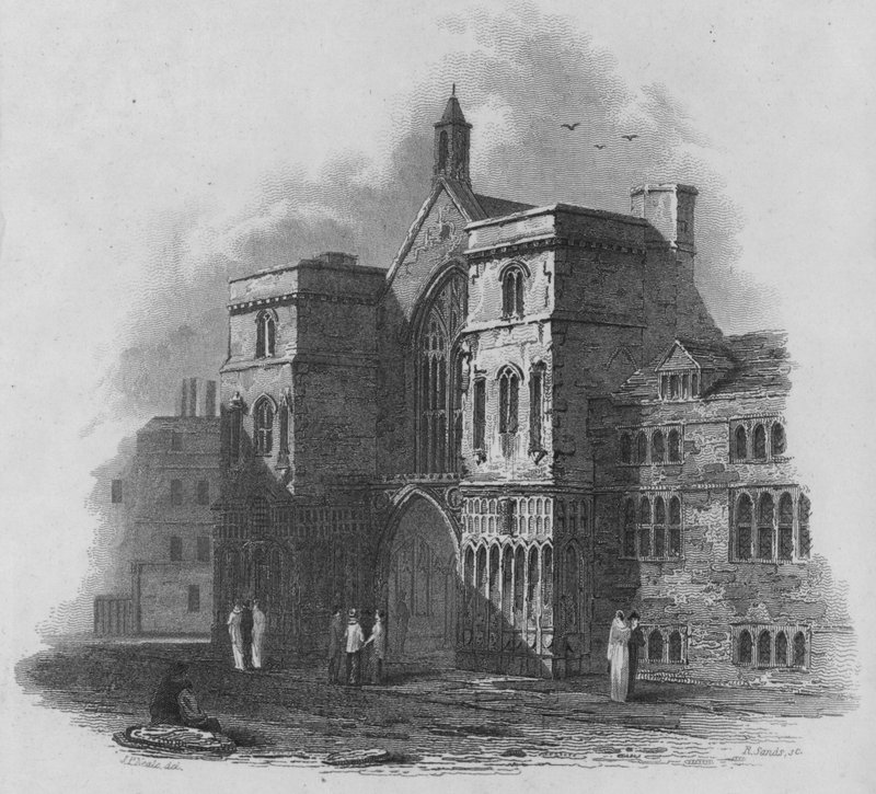 Westminster Salonu (gravür) by John Preston Neale